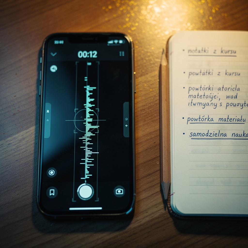 Materiały kursowe dotyczące podstaw nagrywania wideo telefonem